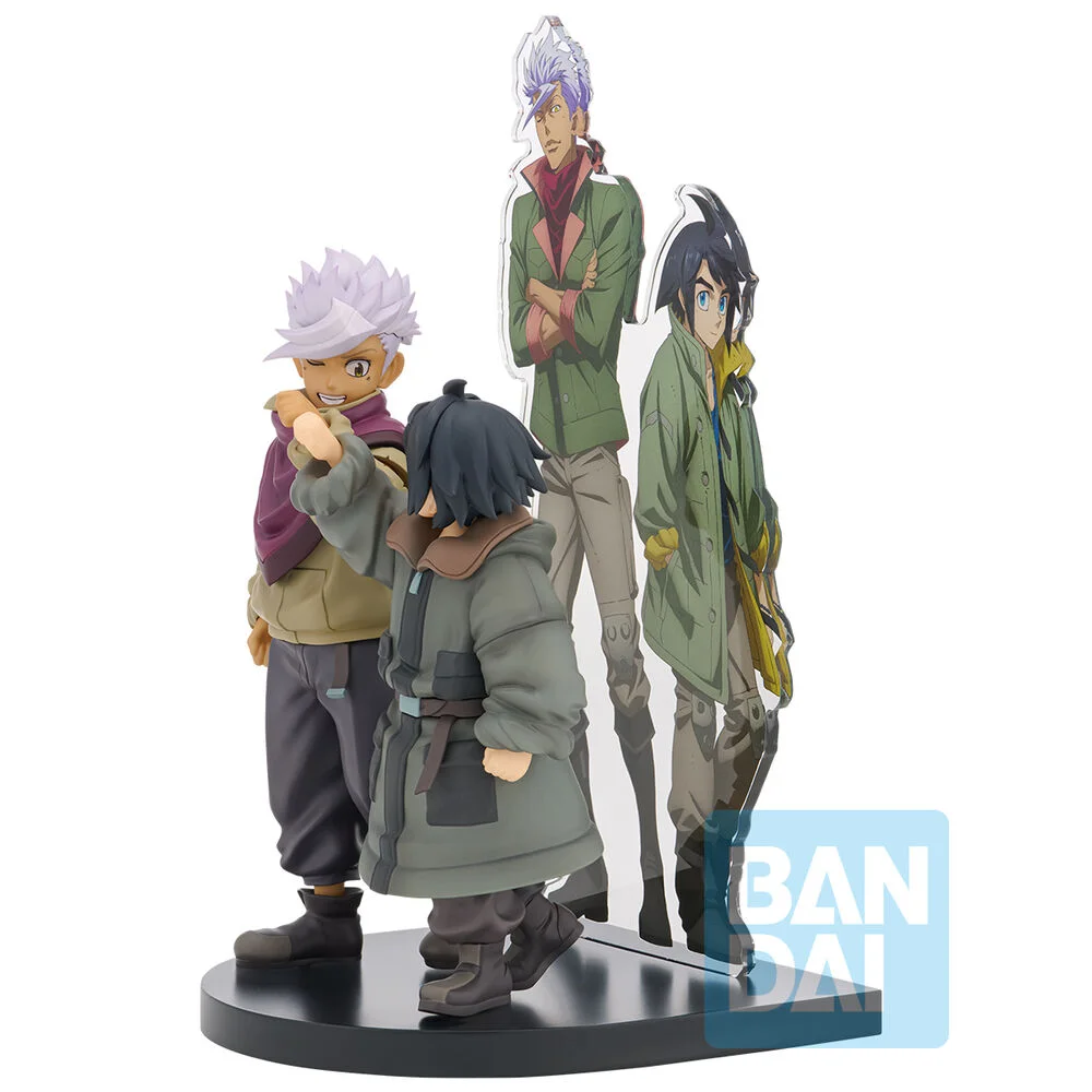 Mobile Suit Gundam Barbatos Iron-Blooded Orphans Augus Mikazuki & Itsuka Ichibansho figure 18cm